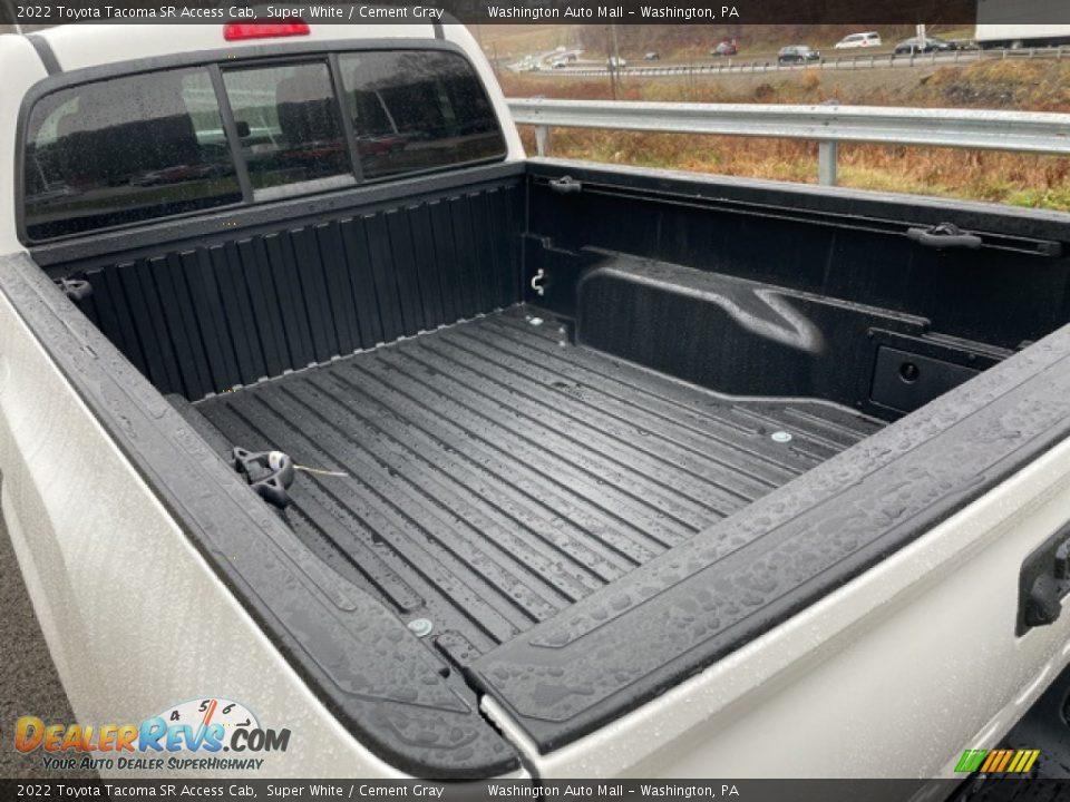 2022 Toyota Tacoma SR Access Cab Super White / Cement Gray Photo #12