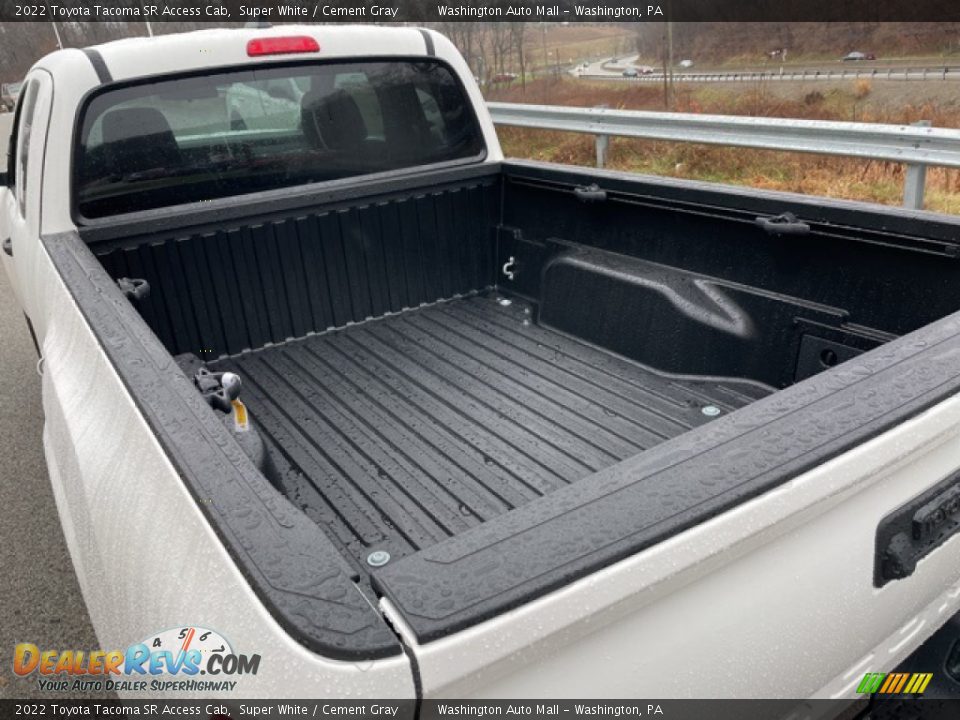 2022 Toyota Tacoma SR Access Cab Super White / Cement Gray Photo #10