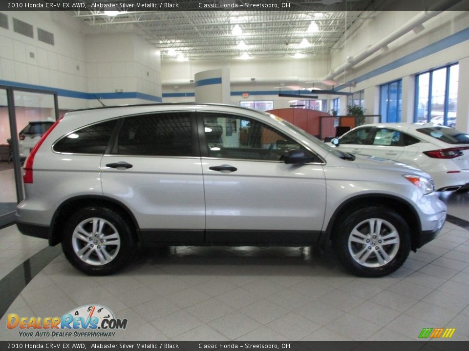 2010 Honda CR-V EX AWD Alabaster Silver Metallic / Black Photo #4