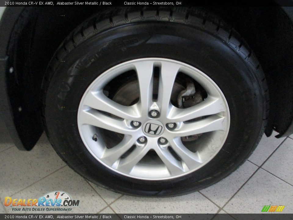 2010 Honda CR-V EX AWD Alabaster Silver Metallic / Black Photo #5
