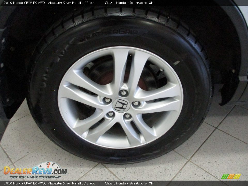 2010 Honda CR-V EX AWD Alabaster Silver Metallic / Black Photo #6