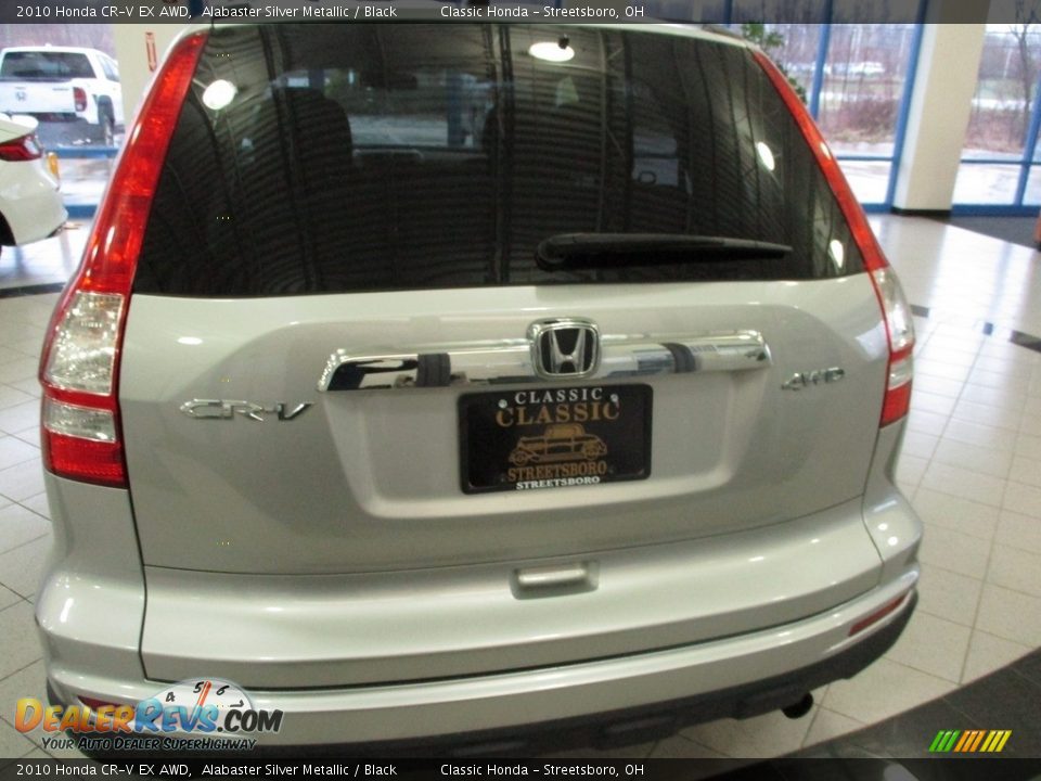 2010 Honda CR-V EX AWD Alabaster Silver Metallic / Black Photo #8