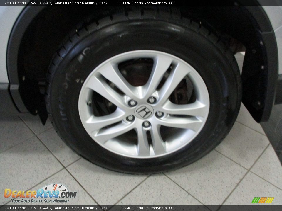2010 Honda CR-V EX AWD Alabaster Silver Metallic / Black Photo #11