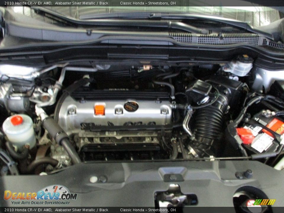 2010 Honda CR-V EX AWD Alabaster Silver Metallic / Black Photo #13