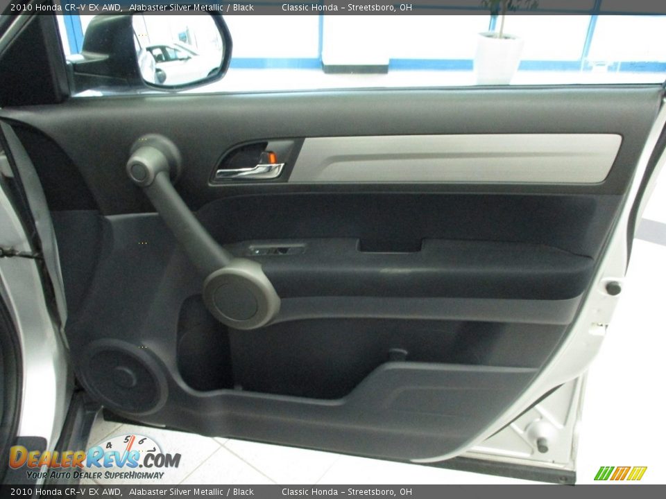 2010 Honda CR-V EX AWD Alabaster Silver Metallic / Black Photo #14
