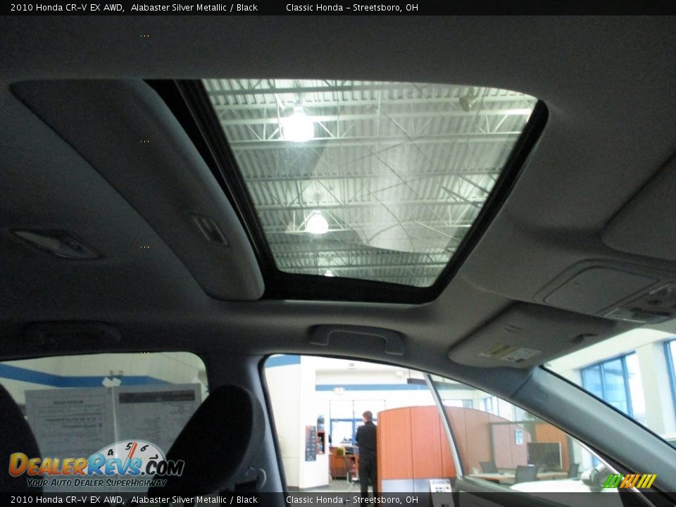 2010 Honda CR-V EX AWD Alabaster Silver Metallic / Black Photo #17