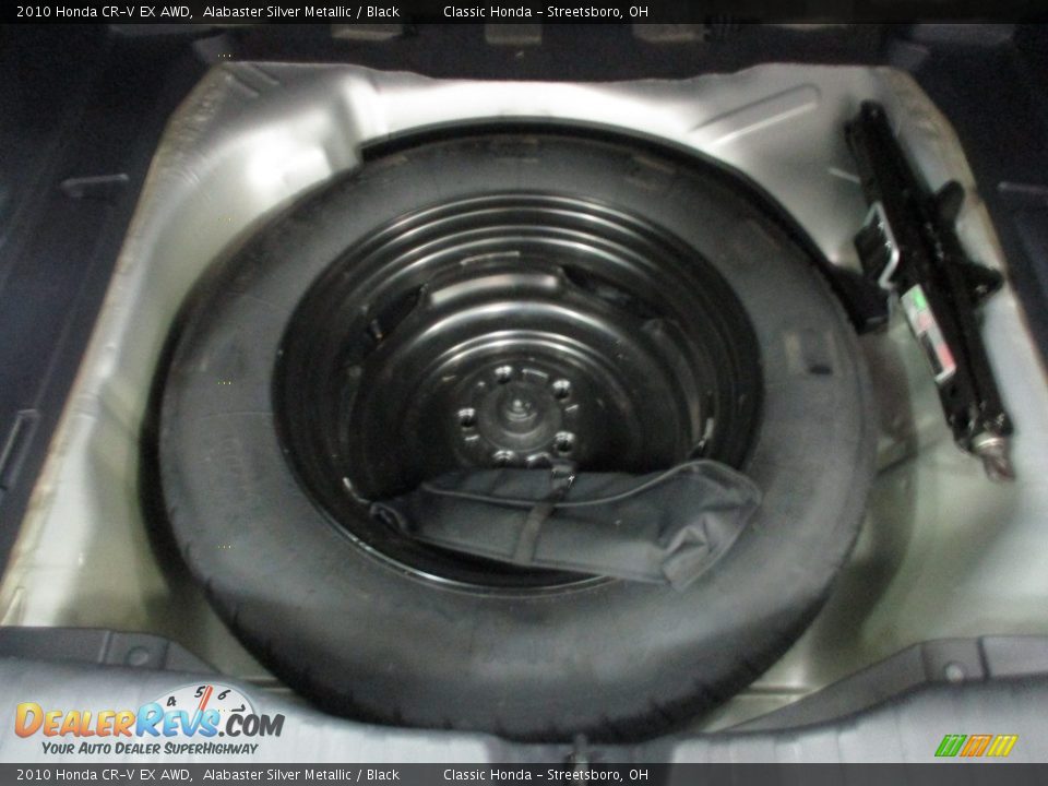 2010 Honda CR-V EX AWD Alabaster Silver Metallic / Black Photo #22