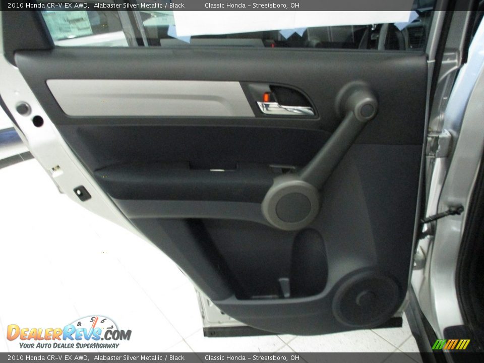 2010 Honda CR-V EX AWD Alabaster Silver Metallic / Black Photo #23