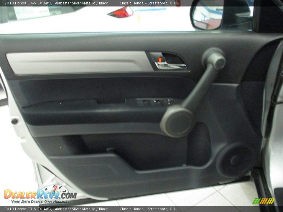 2010 Honda CR-V EX AWD Alabaster Silver Metallic / Black Photo #26
