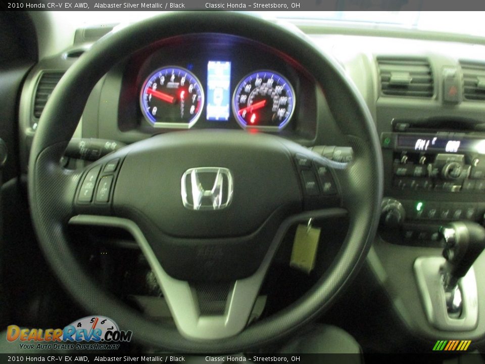 2010 Honda CR-V EX AWD Alabaster Silver Metallic / Black Photo #30