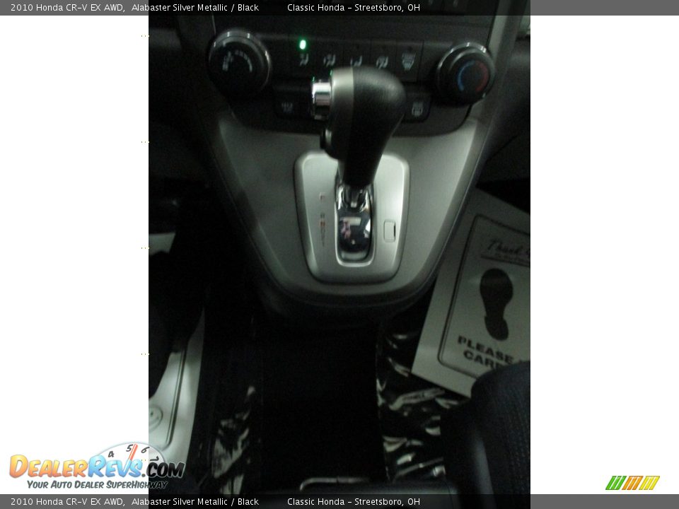 2010 Honda CR-V EX AWD Alabaster Silver Metallic / Black Photo #32