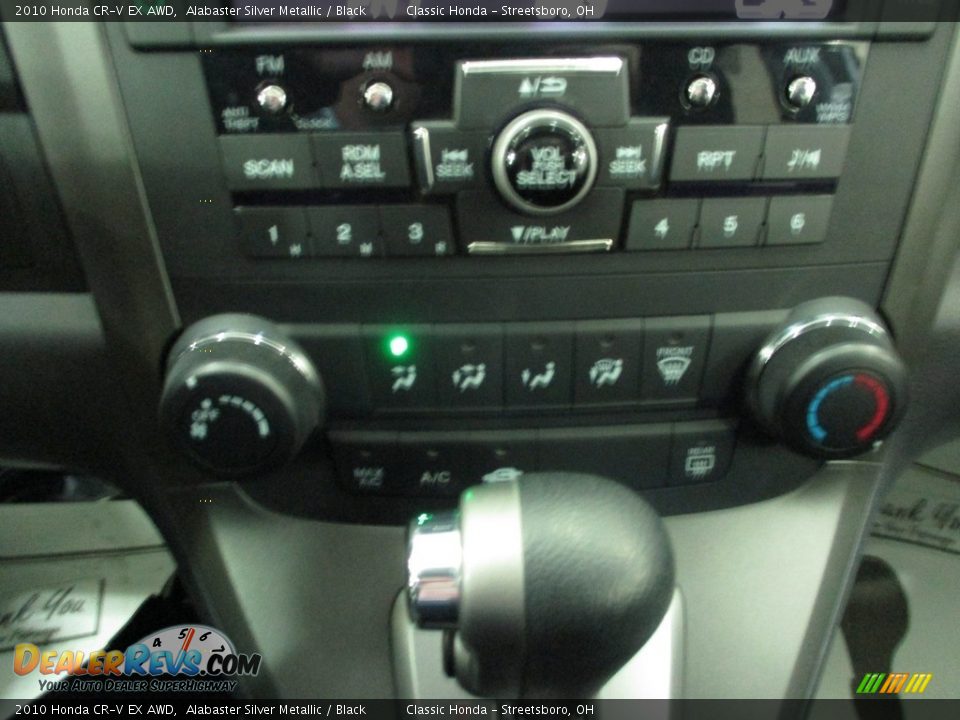 2010 Honda CR-V EX AWD Alabaster Silver Metallic / Black Photo #33