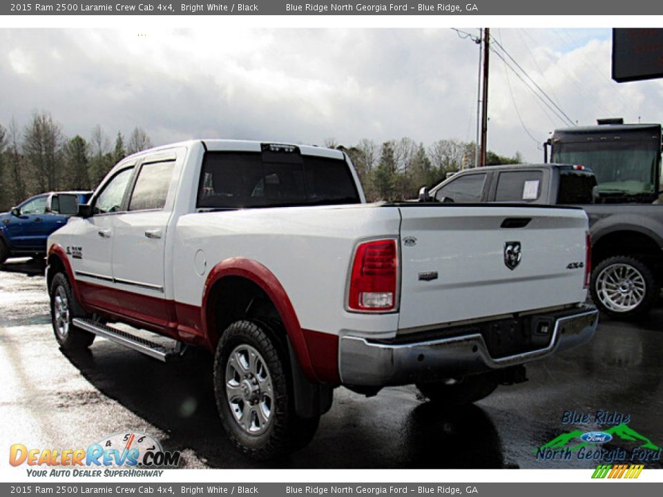 2015 Ram 2500 Laramie Crew Cab 4x4 Bright White / Black Photo #3