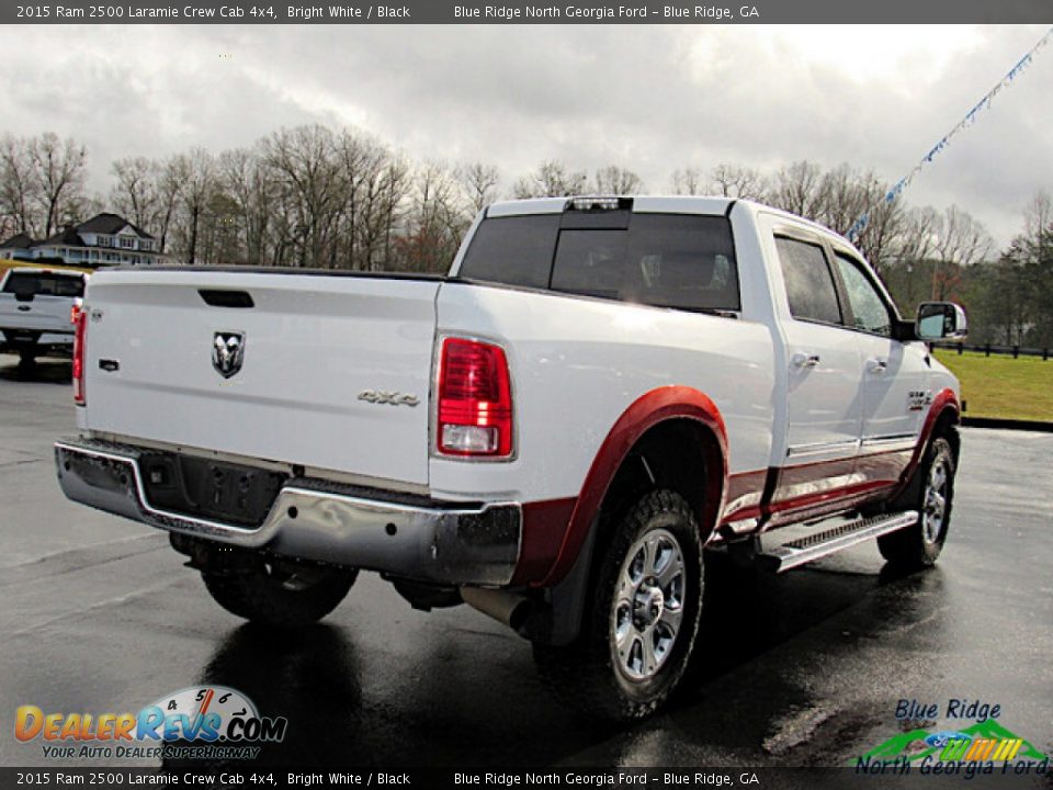 2015 Ram 2500 Laramie Crew Cab 4x4 Bright White / Black Photo #5