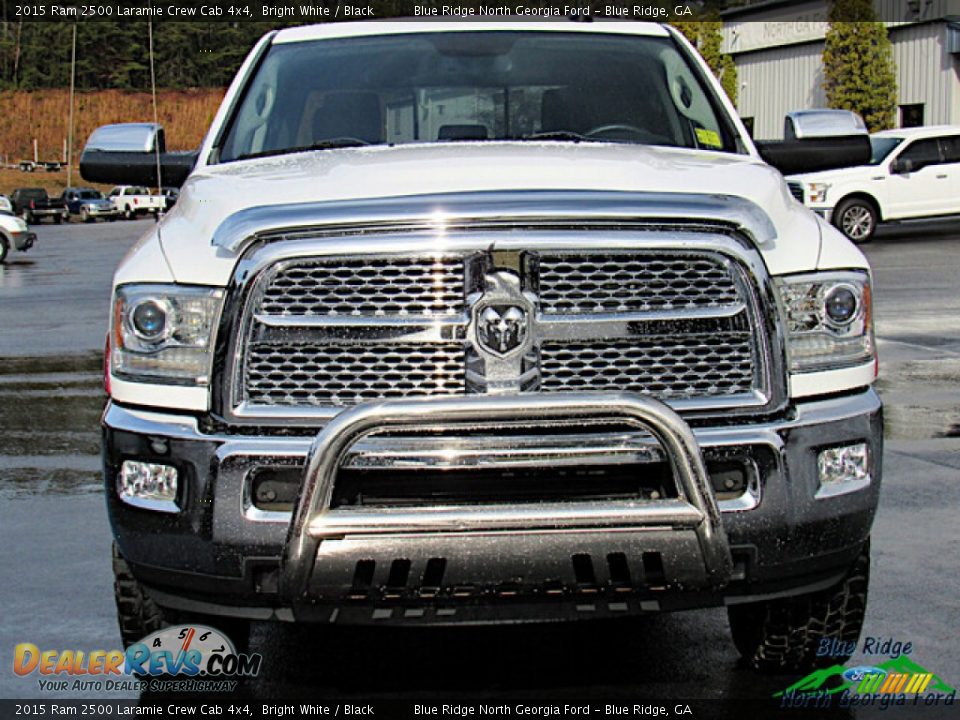 2015 Ram 2500 Laramie Crew Cab 4x4 Bright White / Black Photo #8