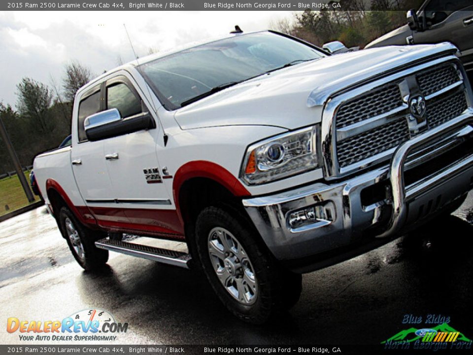 2015 Ram 2500 Laramie Crew Cab 4x4 Bright White / Black Photo #29