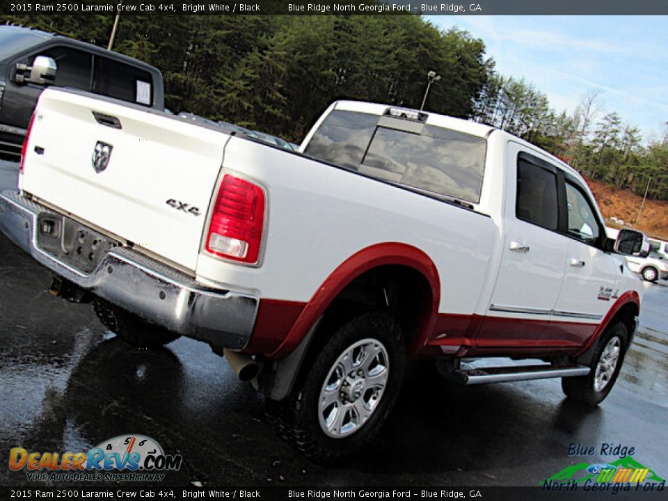 2015 Ram 2500 Laramie Crew Cab 4x4 Bright White / Black Photo #30