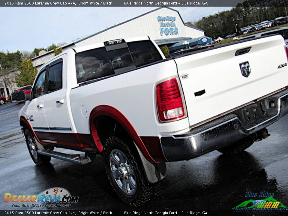 2015 Ram 2500 Laramie Crew Cab 4x4 Bright White / Black Photo #31