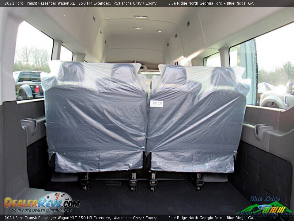 2021 Ford Transit Passenger Wagon XLT 350 HR Extended Avalanche Gray / Ebony Photo #20