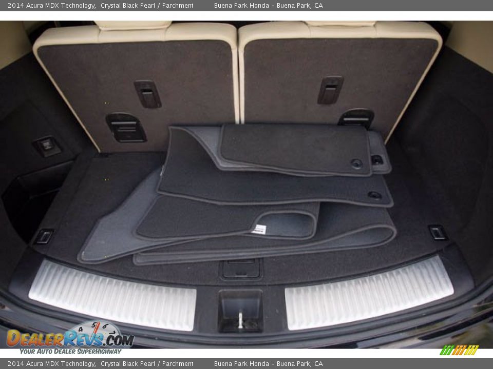 2014 Acura MDX Technology Crystal Black Pearl / Parchment Photo #24