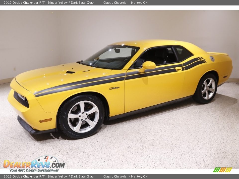 2012 Dodge Challenger R/T Stinger Yellow / Dark Slate Gray Photo #3