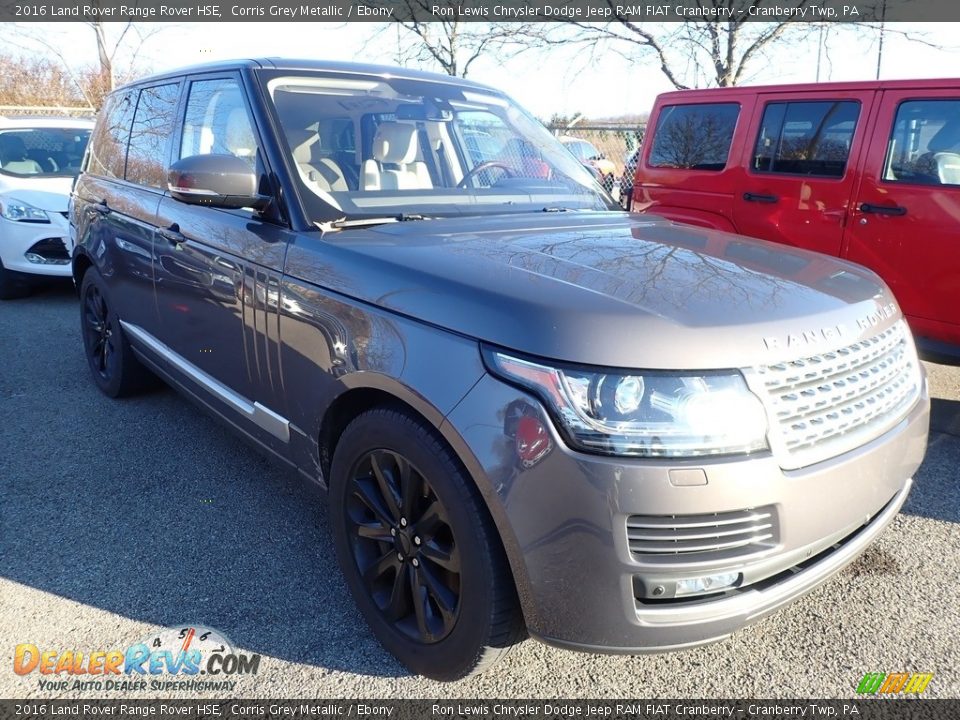 2016 Land Rover Range Rover HSE Corris Grey Metallic / Ebony Photo #2