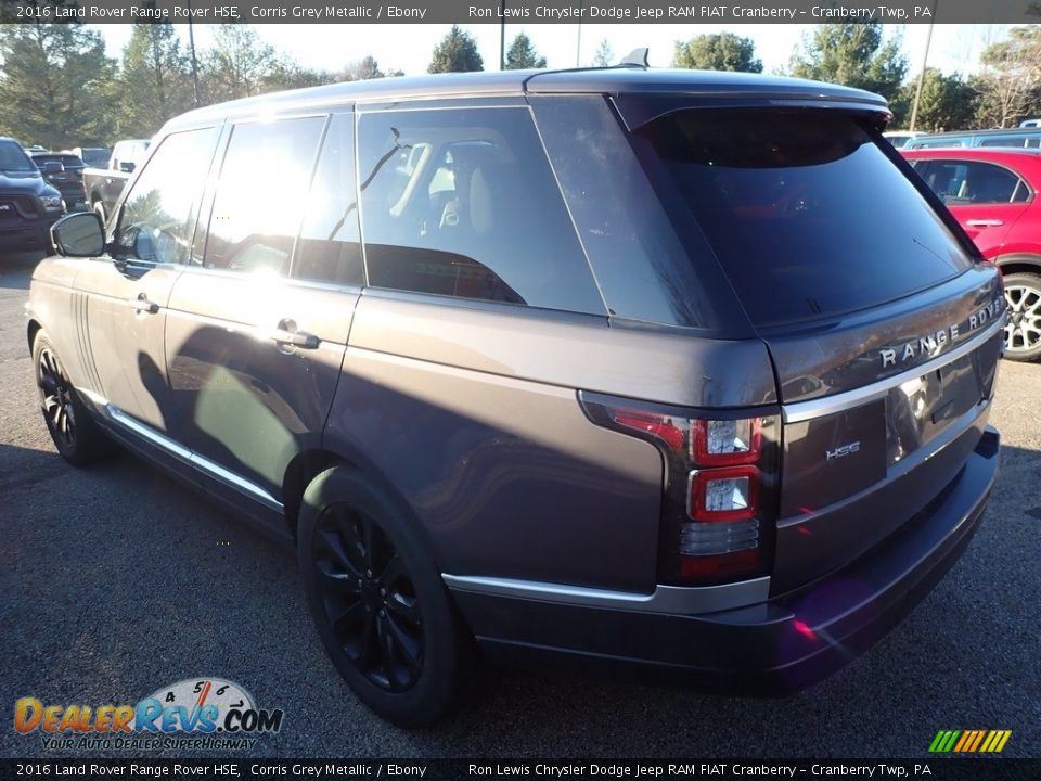 2016 Land Rover Range Rover HSE Corris Grey Metallic / Ebony Photo #3