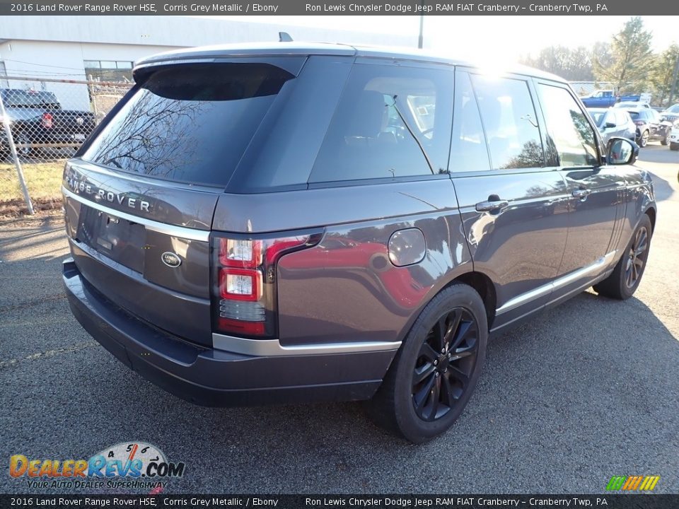 2016 Land Rover Range Rover HSE Corris Grey Metallic / Ebony Photo #4