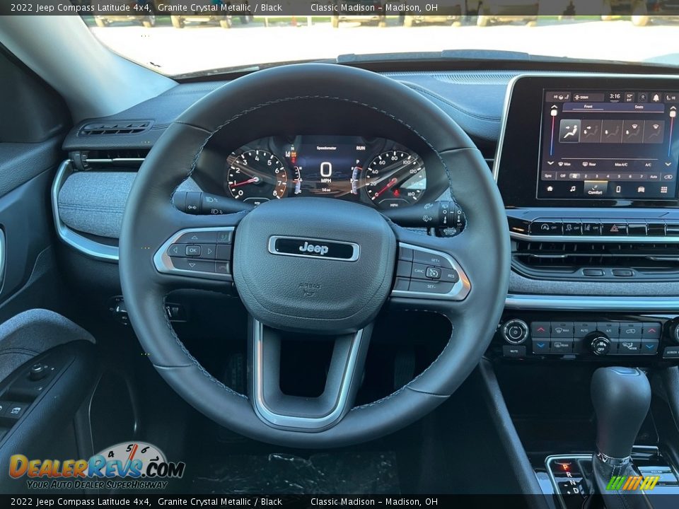 2022 Jeep Compass Latitude 4x4 Granite Crystal Metallic / Black Photo #5