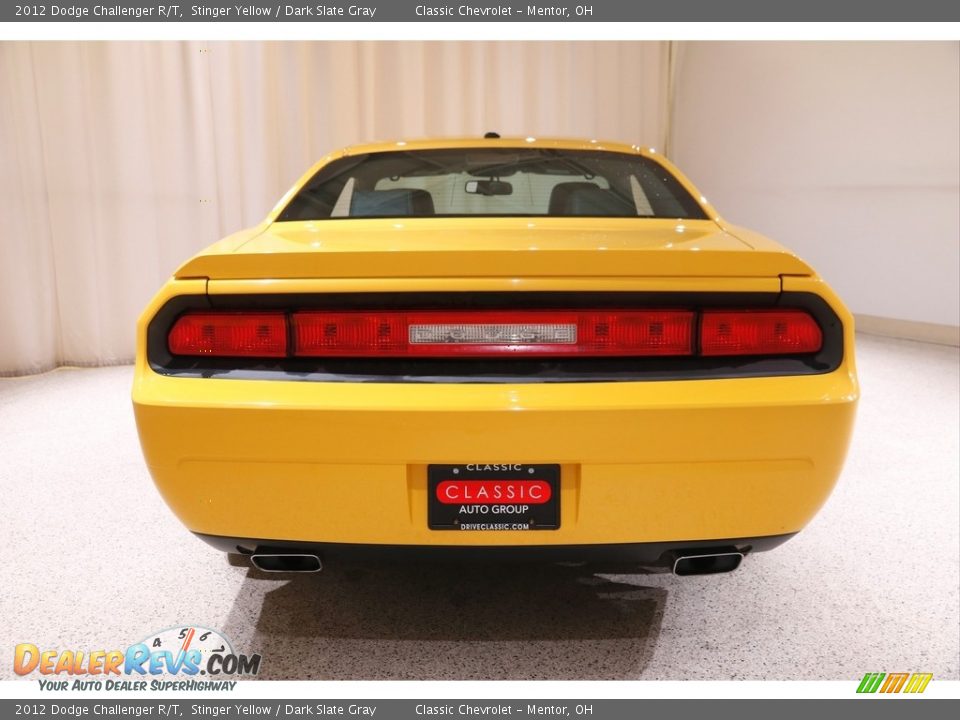 2012 Dodge Challenger R/T Stinger Yellow / Dark Slate Gray Photo #18