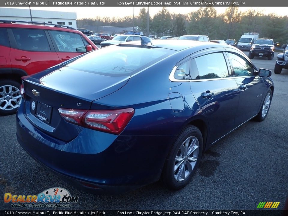 2019 Chevrolet Malibu LT Pacific Blue Metallic / Jet Black Photo #4