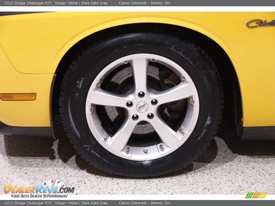 2012 Dodge Challenger R/T Stinger Yellow / Dark Slate Gray Photo #20