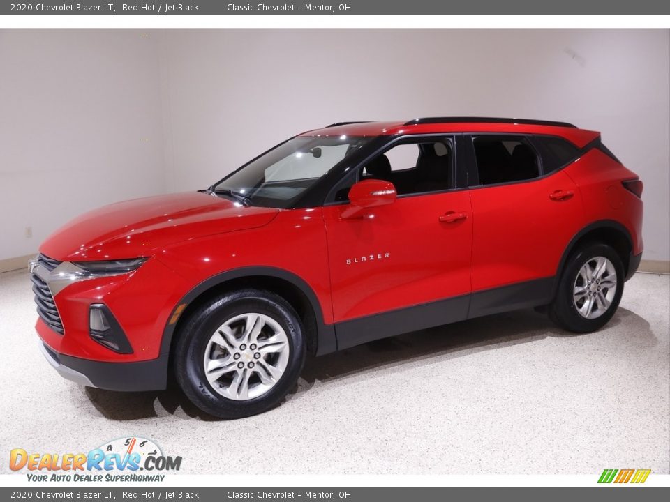 2020 Chevrolet Blazer LT Red Hot / Jet Black Photo #3