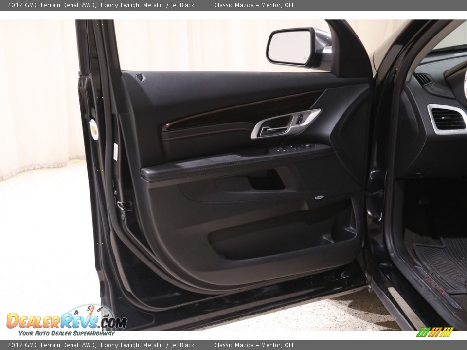 2017 GMC Terrain Denali AWD Ebony Twilight Metallic / Jet Black Photo #4