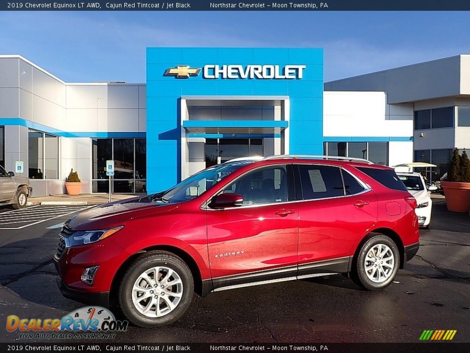 2019 Chevrolet Equinox LT AWD Cajun Red Tintcoat / Jet Black Photo #1