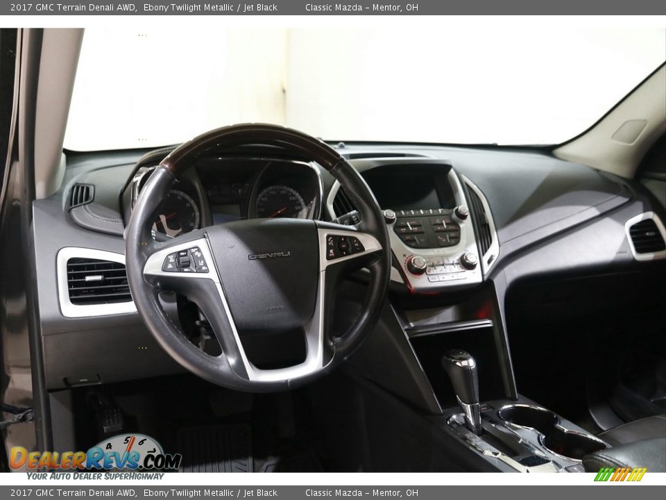 2017 GMC Terrain Denali AWD Ebony Twilight Metallic / Jet Black Photo #6