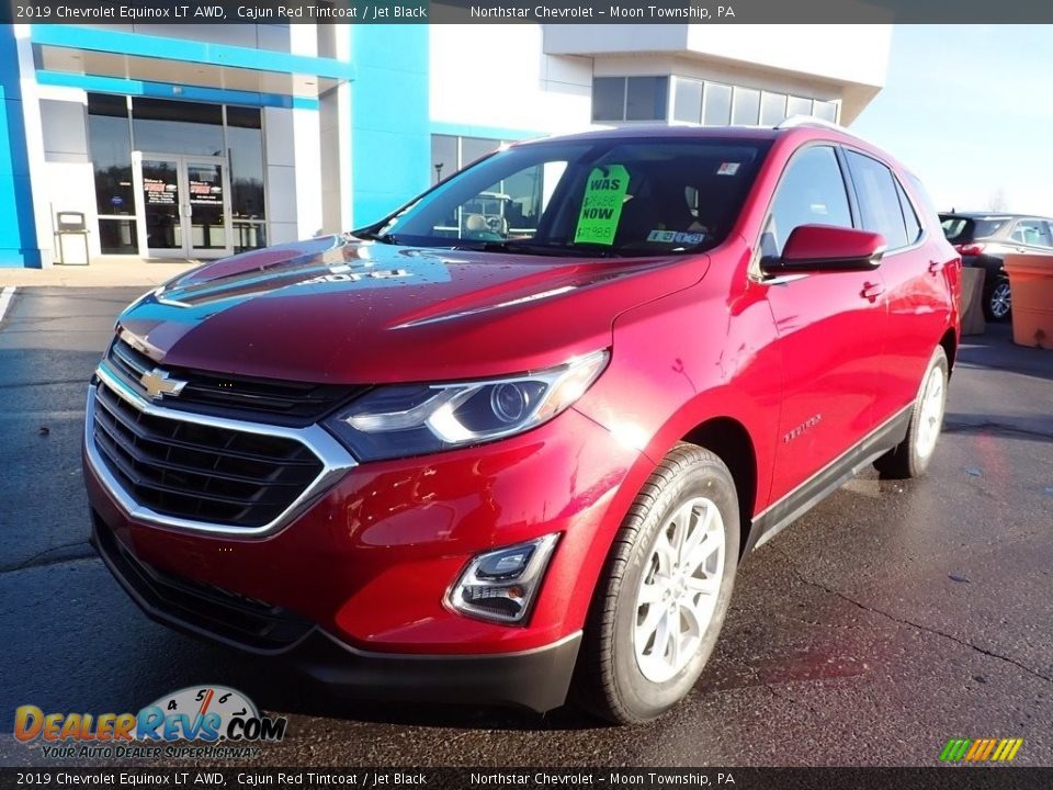 2019 Chevrolet Equinox LT AWD Cajun Red Tintcoat / Jet Black Photo #2