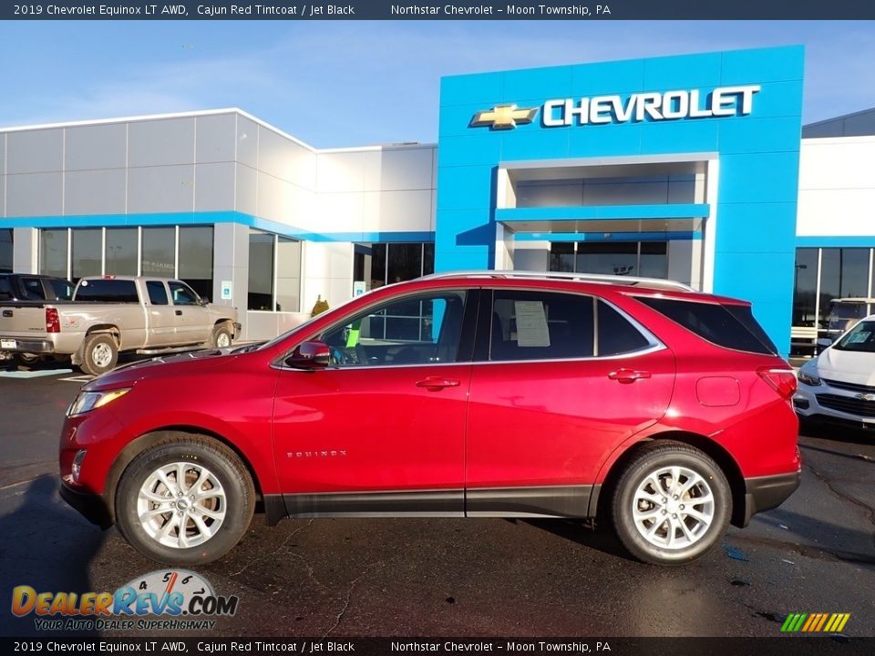 2019 Chevrolet Equinox LT AWD Cajun Red Tintcoat / Jet Black Photo #3