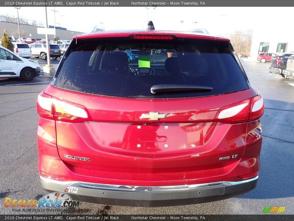 2019 Chevrolet Equinox LT AWD Cajun Red Tintcoat / Jet Black Photo #6