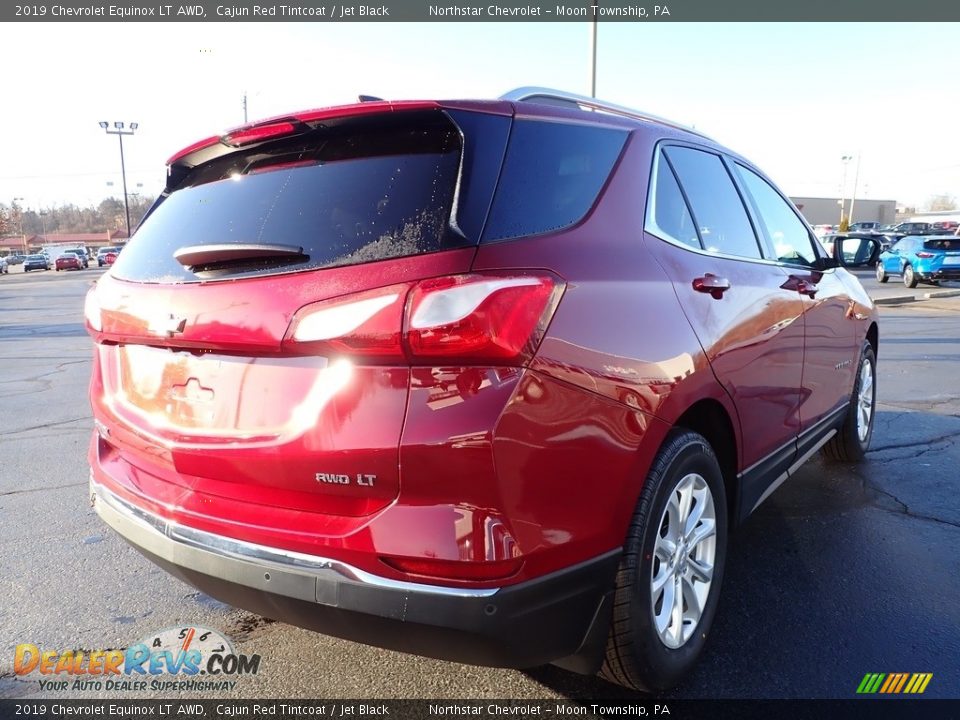 2019 Chevrolet Equinox LT AWD Cajun Red Tintcoat / Jet Black Photo #8