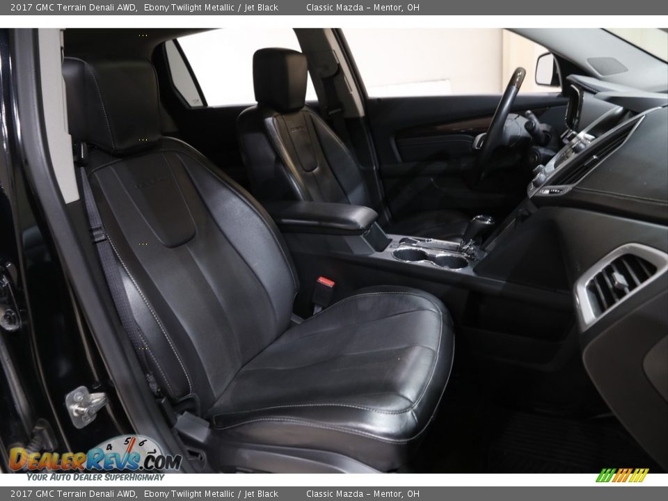 2017 GMC Terrain Denali AWD Ebony Twilight Metallic / Jet Black Photo #14
