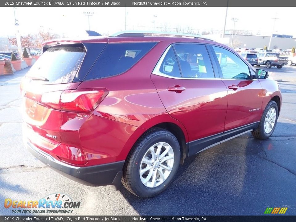 2019 Chevrolet Equinox LT AWD Cajun Red Tintcoat / Jet Black Photo #9