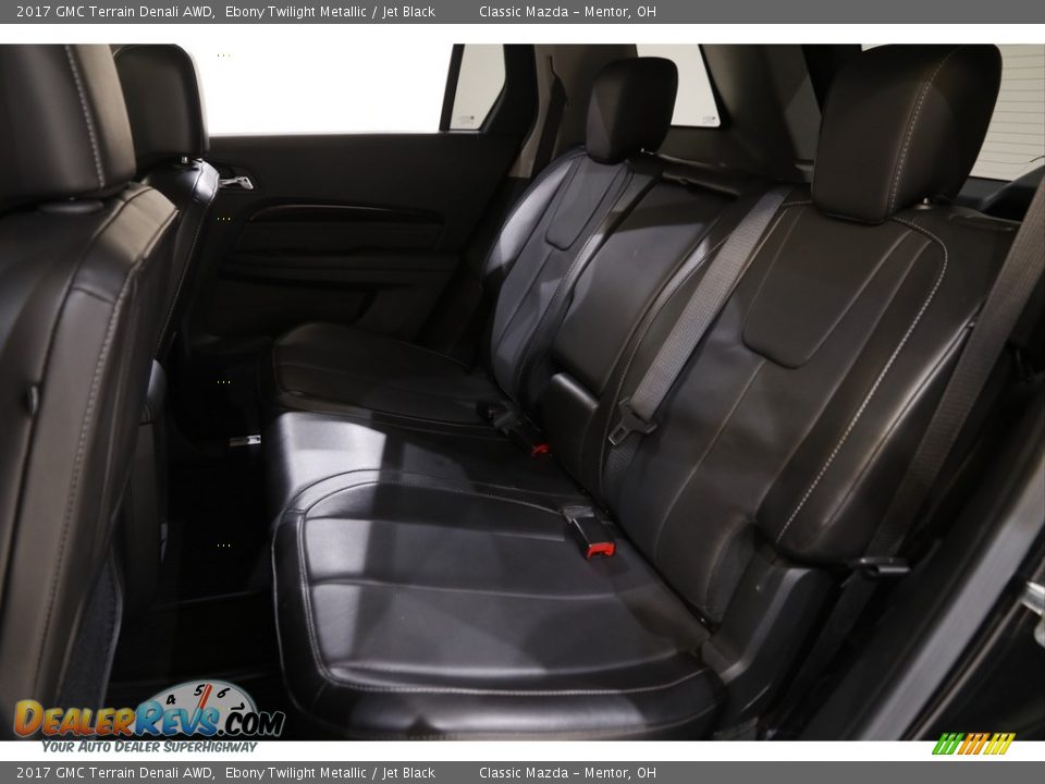 2017 GMC Terrain Denali AWD Ebony Twilight Metallic / Jet Black Photo #16