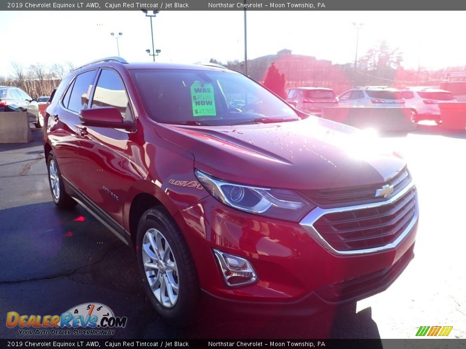 2019 Chevrolet Equinox LT AWD Cajun Red Tintcoat / Jet Black Photo #10