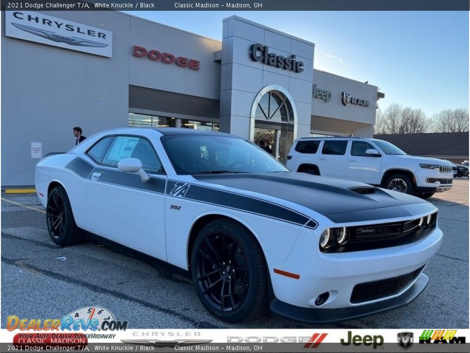 2021 Dodge Challenger T/A White Knuckle / Black Photo #1