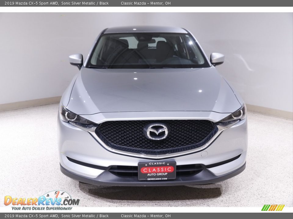 2019 Mazda CX-5 Sport AWD Sonic Silver Metallic / Black Photo #2
