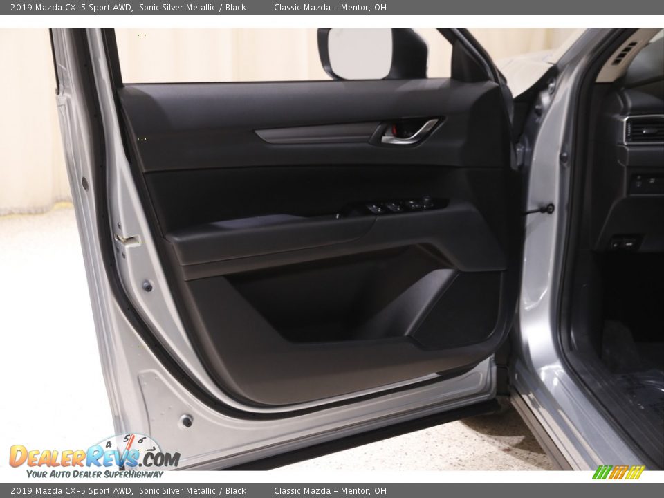 2019 Mazda CX-5 Sport AWD Sonic Silver Metallic / Black Photo #4