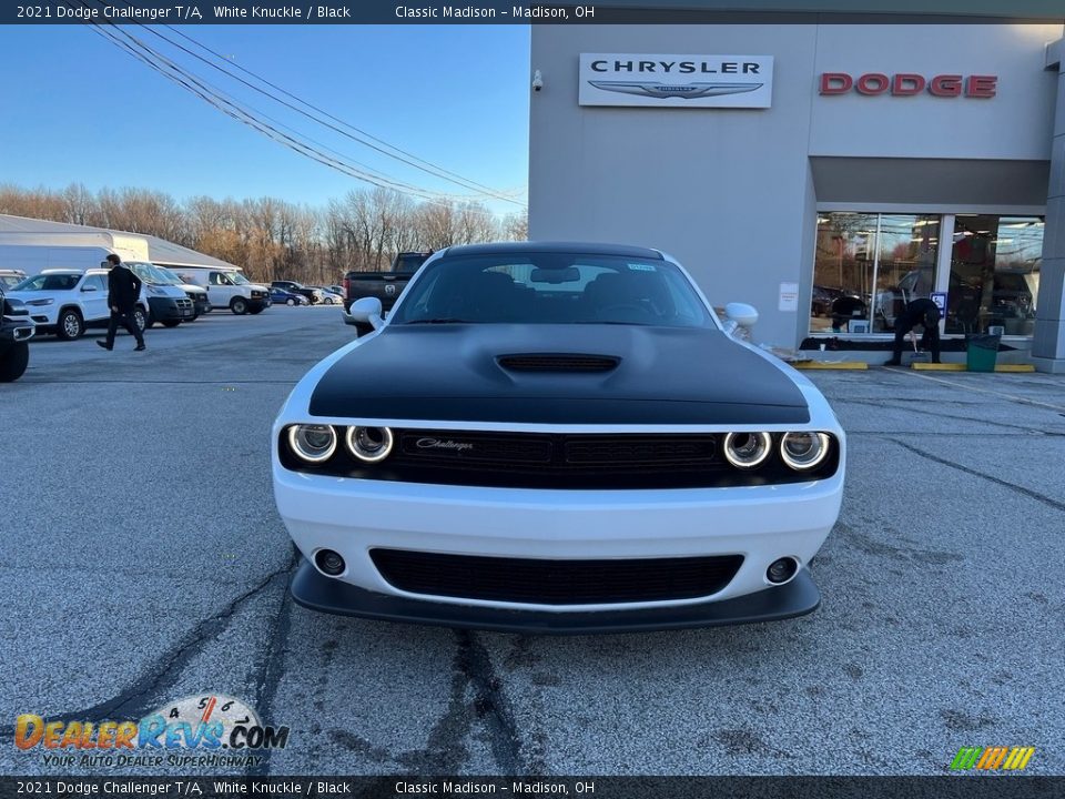 2021 Dodge Challenger T/A White Knuckle / Black Photo #7
