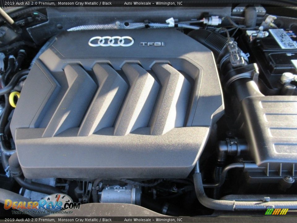 2019 Audi A3 2.0 Premium 2.0 Turbocharged TFSI DOHC 16-Valve VVT 4 Cylinder Engine Photo #6