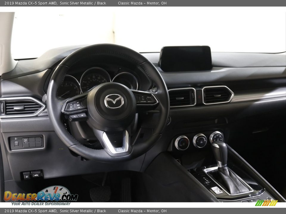 2019 Mazda CX-5 Sport AWD Sonic Silver Metallic / Black Photo #6